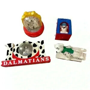 101 Dalmations McDonalds Toy Lot of 4 from 1996